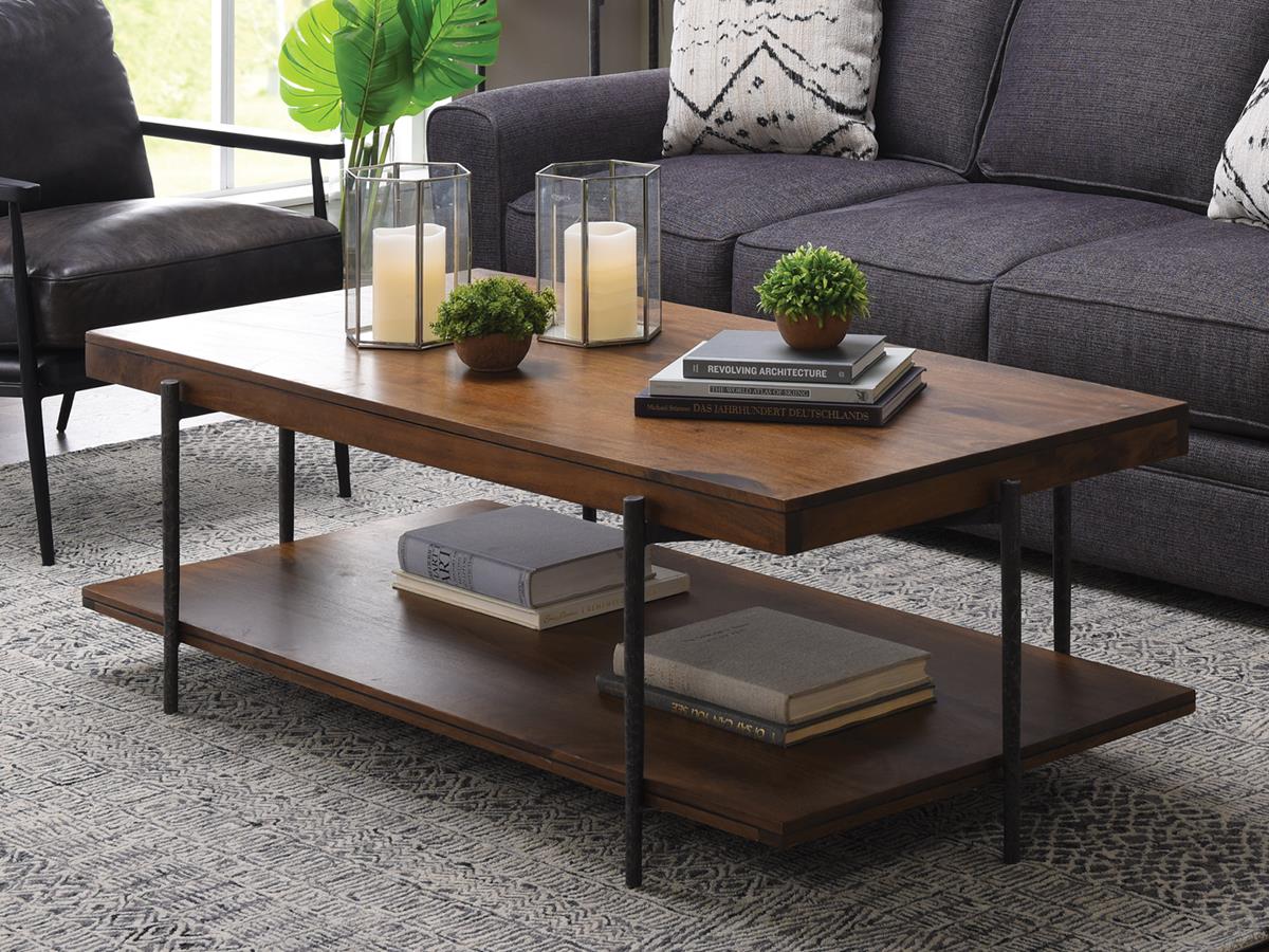 Hekman Bedford Park Rectangular Coffee Table with Shelf